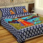 Ivory, Taupe and Mustard Fine Cotton Quilt | Marigold Collection